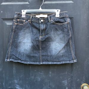 Gap Dark Wash Jean Skirt